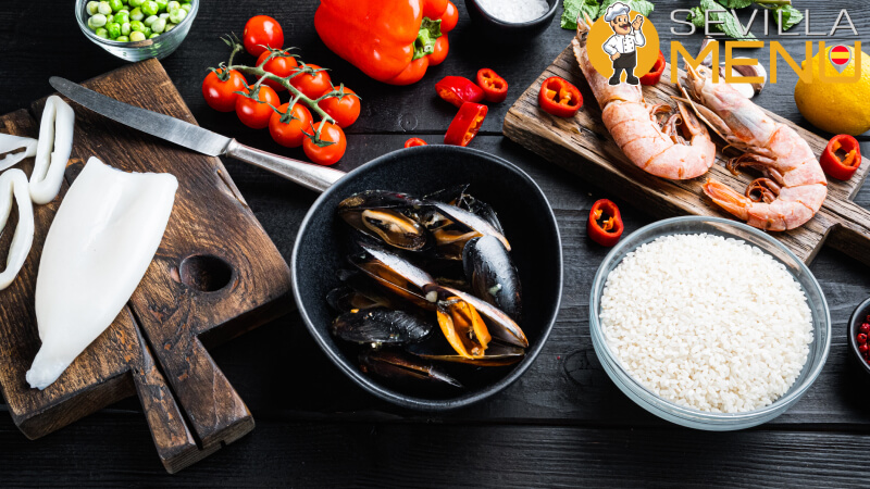 - Paella española ingredientes y receta adaptable que puedes preparar en una sartén